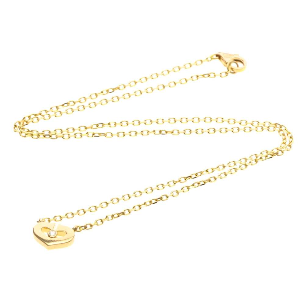 Cartier C Heart de Cartier Pendant 18K Rose Gold with Diamond XS